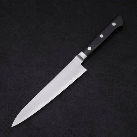Petty VG-10 Poli Manche Occidental Noir 150mm-[Musashi]-[Couteaux de cuisine japonais]