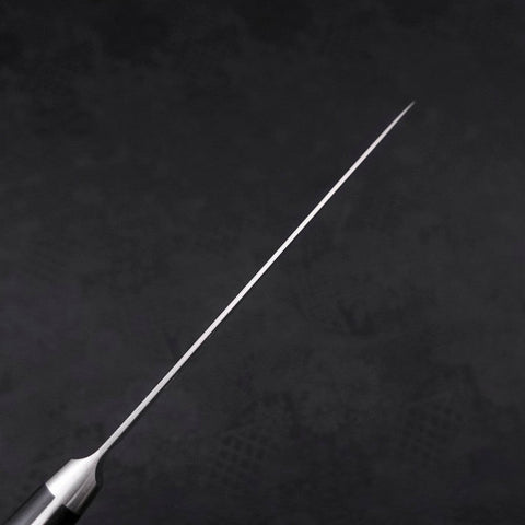 Petty VG-10 Poli Manche Occidental Noir 150mm-[Musashi]-[Couteaux de cuisine japonais]