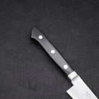 Petty VG-10 Poli Manche Occidental Noir 150mm-[Musashi]-[Couteaux de cuisine japonais]