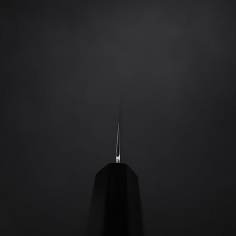 Petty VG-10 Poli Manche en Ébène 115mm-[Musashi]-[Couteaux de cuisine japonais]