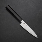 Petty VG-10 Poli Manche en Ébène 115mm-[Musashi]-[Couteaux de cuisine japonais]