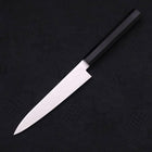 Petty VG-10 Poli Manche en Ébène avec Double Embouts en Buffle 150mm-[Musashi]-[Couteaux de cuisine japonais]
