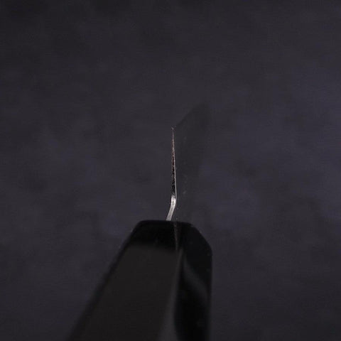 Petty VG-10 Poli Manche en Ébène avec Double Embouts en Buffle 150mm-[Musashi]-[Couteaux de cuisine japonais]