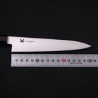 Petty VG-10 Poli Manche en Ébène avec Double Embouts en Buffle 150mm-[Musashi]-[Couteaux de cuisine japonais]