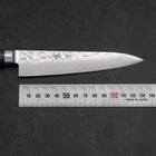 Petty VG-10 Tsuchime Damas Manche Occidental Bleu 135mm-[Musashi]-[Couteaux de cuisine japonais]