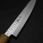 Petty VG-10 Tsuchime Damas Manche Yaki-Urushi 150mm-[Musashi]-[Couteaux de cuisine japonais]