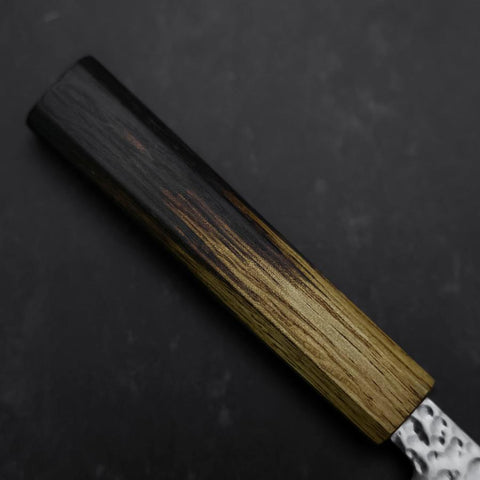 Petty VG-10 Tsuchime Damas Manche Yaki-Urushi 150mm-[Musashi]-[Couteaux de cuisine japonais]