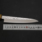 Petty VG-10 Tsuchime Damas Manche Yaki-Urushi 150mm-[Musashi]-[Couteaux de cuisine japonais]