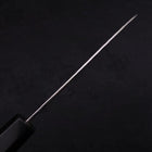 Petty VG-10 Tsuchime Damas Manche en Buffle et Ébène 120mm-[Musashi]-[Couteaux de cuisine japonais]