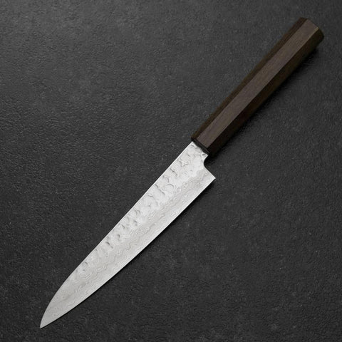Petty VG-10 Tsuchime Damas Manche en Frêne 150mm-[Musashi]-[Couteaux de cuisine japonais]