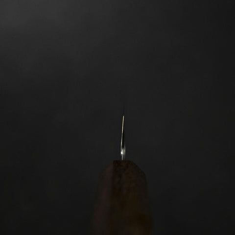 Petty VG-10 Tsuchime Damas Manche en Frêne 150mm-[Musashi]-[Couteaux de cuisine japonais]