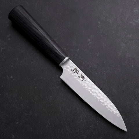 Petty VG-10 Tsuchime Manche Oval Pourpre 120mm-[Musashi]-[Couteaux de cuisine japonais]