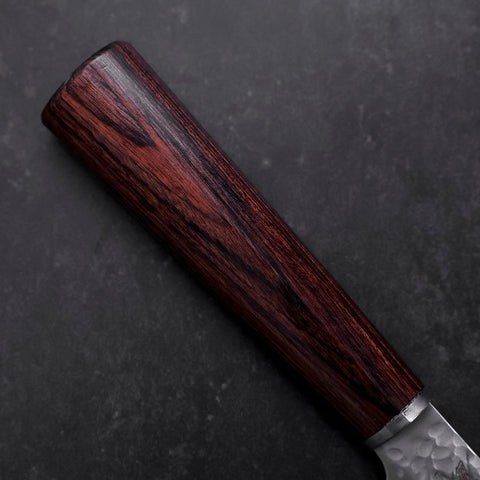 Petty VG-10 Tsuchime Manche en Acajou Oval 120mm-[Musashi]-[Couteaux de cuisine japonais]