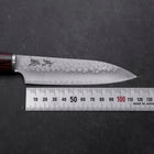 Petty VG-10 Tsuchime Manche en Acajou Oval 120mm-[Musashi]-[Couteaux de cuisine japonais]