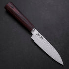 Petty VG-10 Tsuchime Manche en Acajou Oval 120mm-[Musashi]-[Couteaux de cuisine japonais]