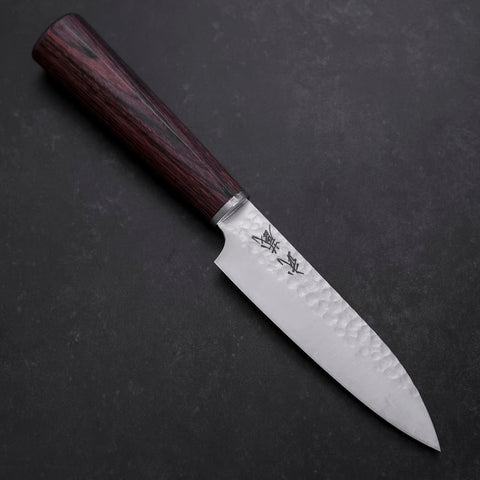 Petty VG-10 Tsuchime Manche en Acajou Oval 120mm-[Musashi]-[Couteaux de cuisine japonais]