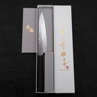 Petty VG-10 Tsuchime Manche en Ébène 150mm-[Musashi]-[Couteaux de cuisine japonais]