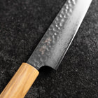 Petty VG-10 Tsuchime Manche en Olivier 150mm-[Musashi]-[Couteaux de cuisine japonais]