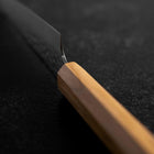 Petty VG-10 Tsuchime Manche en Olivier 150mm-[Musashi]-[Couteaux de cuisine japonais]