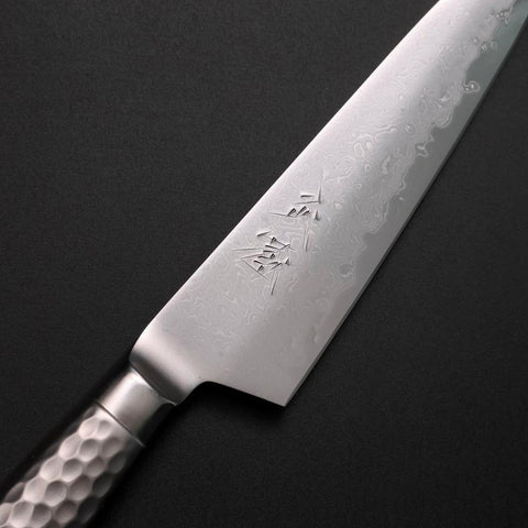 Petty VG-5 Damas Inox Intégral Manche Occidental 120mm-[Musashi]-[Couteaux de cuisine japonais]
