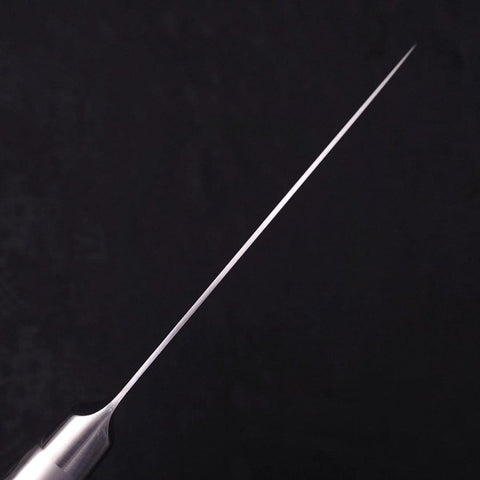 Petty VG-5 Poli Inox Intégral Manche Occidental 120mm-[Musashi]-[Couteaux de cuisine japonais]