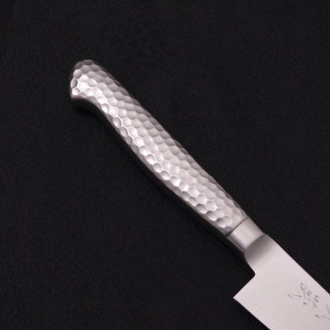 Petty VG-5 Poli Inox Intégral Manche Occidental 120mm-[Musashi]-[Couteaux de cuisine japonais]
