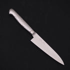 Petty VG-5 Poli Inox Intégral Manche Occidental 120mm-[Musashi]-[Couteaux de cuisine japonais]