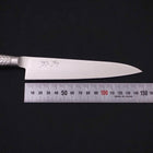 Petty VG-5 Poli Inox Intégral Manche Occidental 150mm-[Musashi]-[Couteaux de cuisine japonais]