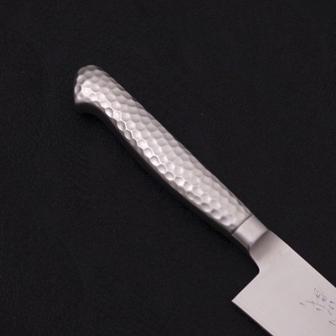 Petty VG-5 Poli Inox Intégral Manche Occidental 180mm-[Musashi]-[Couteaux de cuisine japonais]