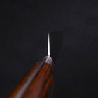 Petty VG-5 Tsuchime Manche Occidental Marron 120mm-[Musashi]-[Couteaux de cuisine japonais]