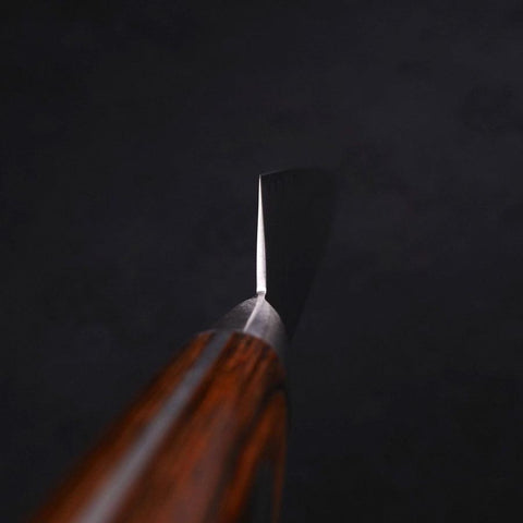 Petty VG-5 Tsuchime Manche Occidental Marron 120mm-[Musashi]-[Couteaux de cuisine japonais]