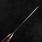 Petty VG-5 Tsuchime Manche Occidental Marron 90mm-[Musashi]-[Couteaux de cuisine japonais]