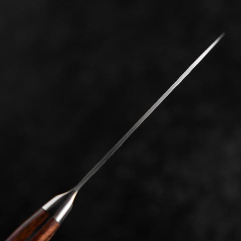 Petty VG-5 Tsuchime Manche Occidental Marron 90mm-[Musashi]-[Couteaux de cuisine japonais]