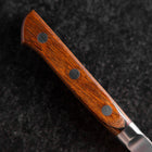 Petty VG-5 Tsuchime Manche Occidental Marron 90mm-[Musashi]-[Couteaux de cuisine japonais]