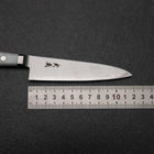 Petty VG-5 Tsuchime Manche en Marbre Blanc 120mm-[Musashi]-[Couteaux de cuisine japonais]