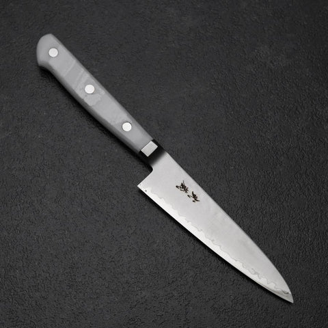 Petty VG-5 Tsuchime Manche en Marbre Blanc 120mm-[Musashi]-[Couteaux de cuisine japonais]