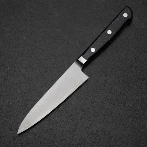 Petty VG-5 Tsuchime Manche en Marbre Noir 120mm-[Musashi]-[Couteaux de cuisine japonais]
