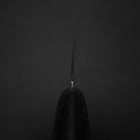 Petty VG-5 Tsuchime Manche en Marbre Noir 120mm-[Musashi]-[Couteaux de cuisine japonais]