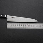 Petty VG-5 Tsuchime Manche en Marbre Noir 150mm-[Musashi]-[Couteaux de cuisine japonais]