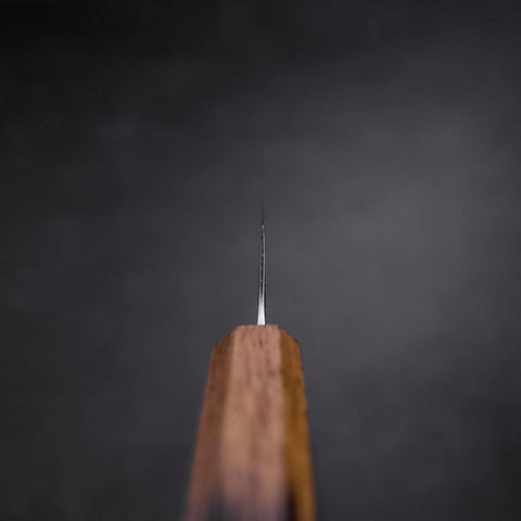 Petty White Steel #1 Poli Manche Yaki Urushi 150mm-[Musashi]-[Couteaux de cuisine japonais]