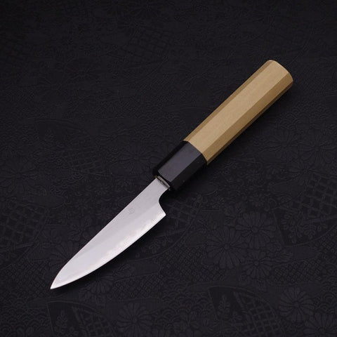 Petty White Steel #1 Poli Manche en Buffle et Magnolia 80mm-[Musashi]-[Couteaux de cuisine japonais]
