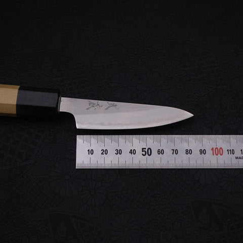 Petty White Steel #1 Poli Manche en Buffle et Magnolia 80mm-[Musashi]-[Couteaux de cuisine japonais]