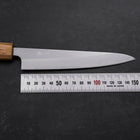 Petty White Steel #1 Poli Manche en Chêne 150mm-[Musashi]-[Couteaux de cuisine japonais]