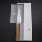 Petty White Steel #1 Poli Manche en Chêne 150mm-[Musashi]-[Couteaux de cuisine japonais]