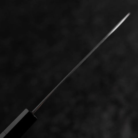 Petty White Steel #2 Kurouchi Manche en Buffle et Ébène 130mm-[Musashi]-[Couteaux de cuisine japonais]