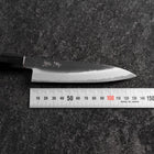 Petty White Steel #2 Kurouchi Manche en Buffle et Ébène 130mm-[Musashi]-[Couteaux de cuisine japonais]
