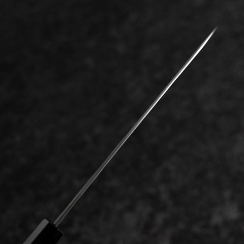 Petty White Steel #2 Kurouchi Manche en Buffle et Ébène 160mm-[Musashi]-[Couteaux de cuisine japonais]