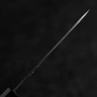 Petty White Steel #2 Revêtement inox Kasumi Manche en Buffle et Ébène 110mm-[Musashi]-[Couteaux de cuisine japonais]