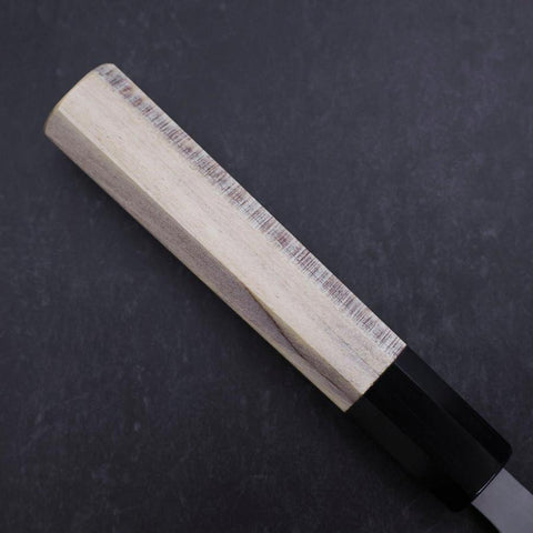 Petty White Steel #1 Poli Manche en Buffle et Magnolia 150mm-[Musashi]-[Couteaux de cuisine japonais]