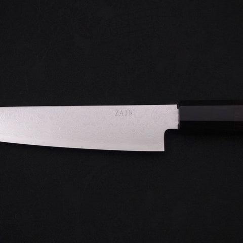 Petty ZA-18 Damas Manche en Buffle et Ébène 150mm-[Musashi]-[Couteaux de cuisine japonais]